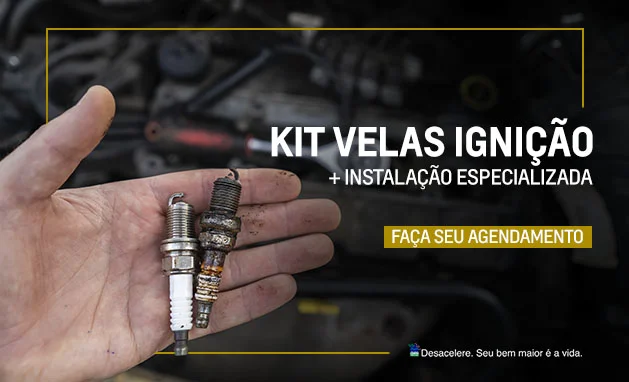 Kit Velas de Ignição + Instalação